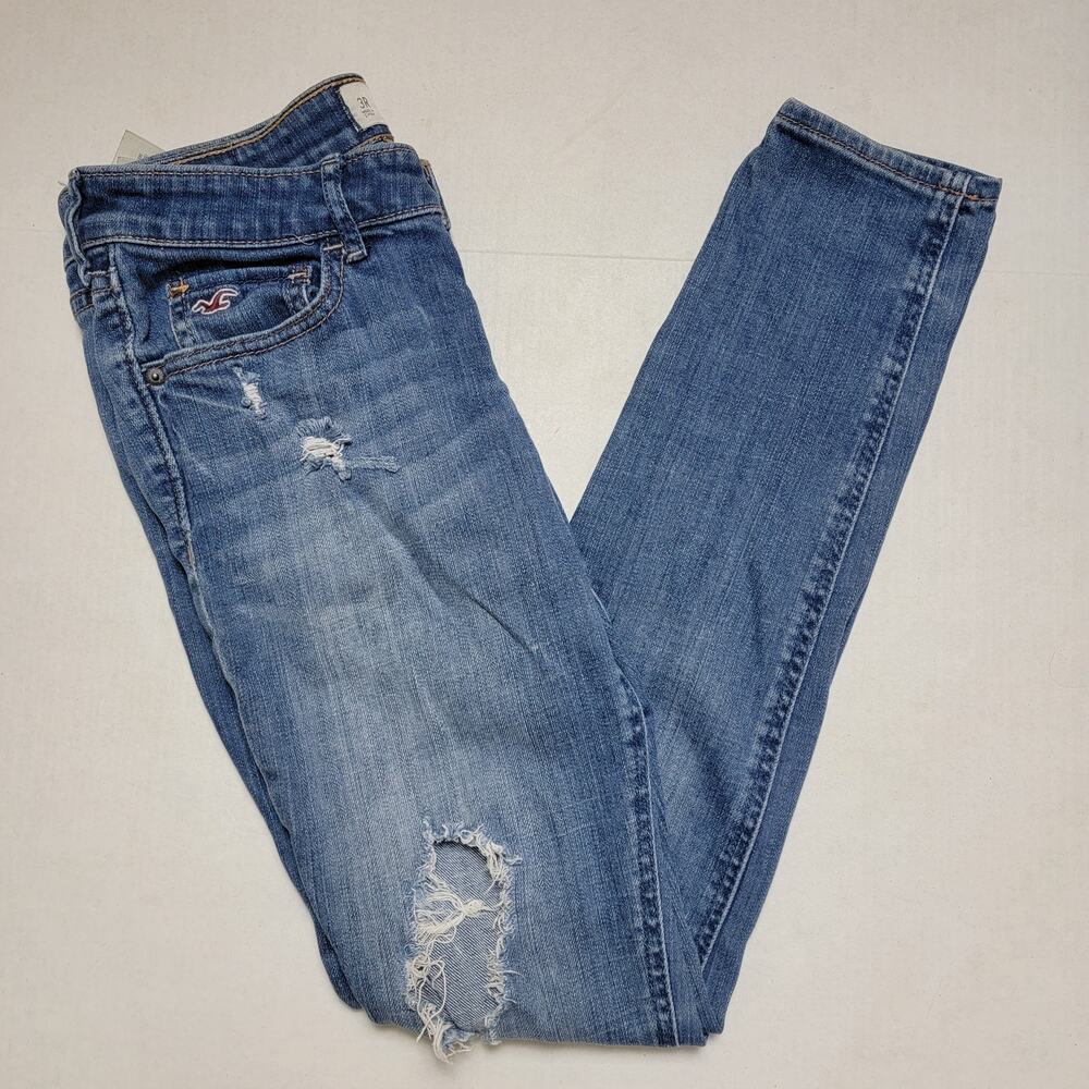 Hollister Distressed Skinny Jeans SZ 3 or 26